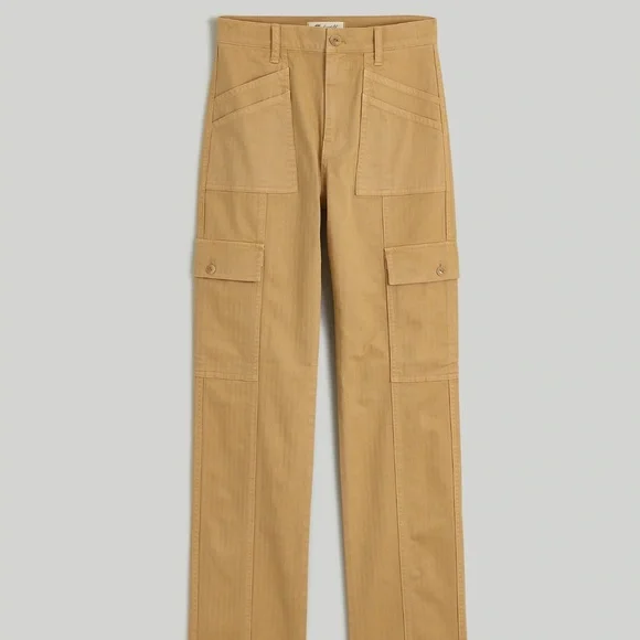 Madewell Garment-Dyed '90s Straight Cargo Pant/NWT/30 - Picture 6 of 16
